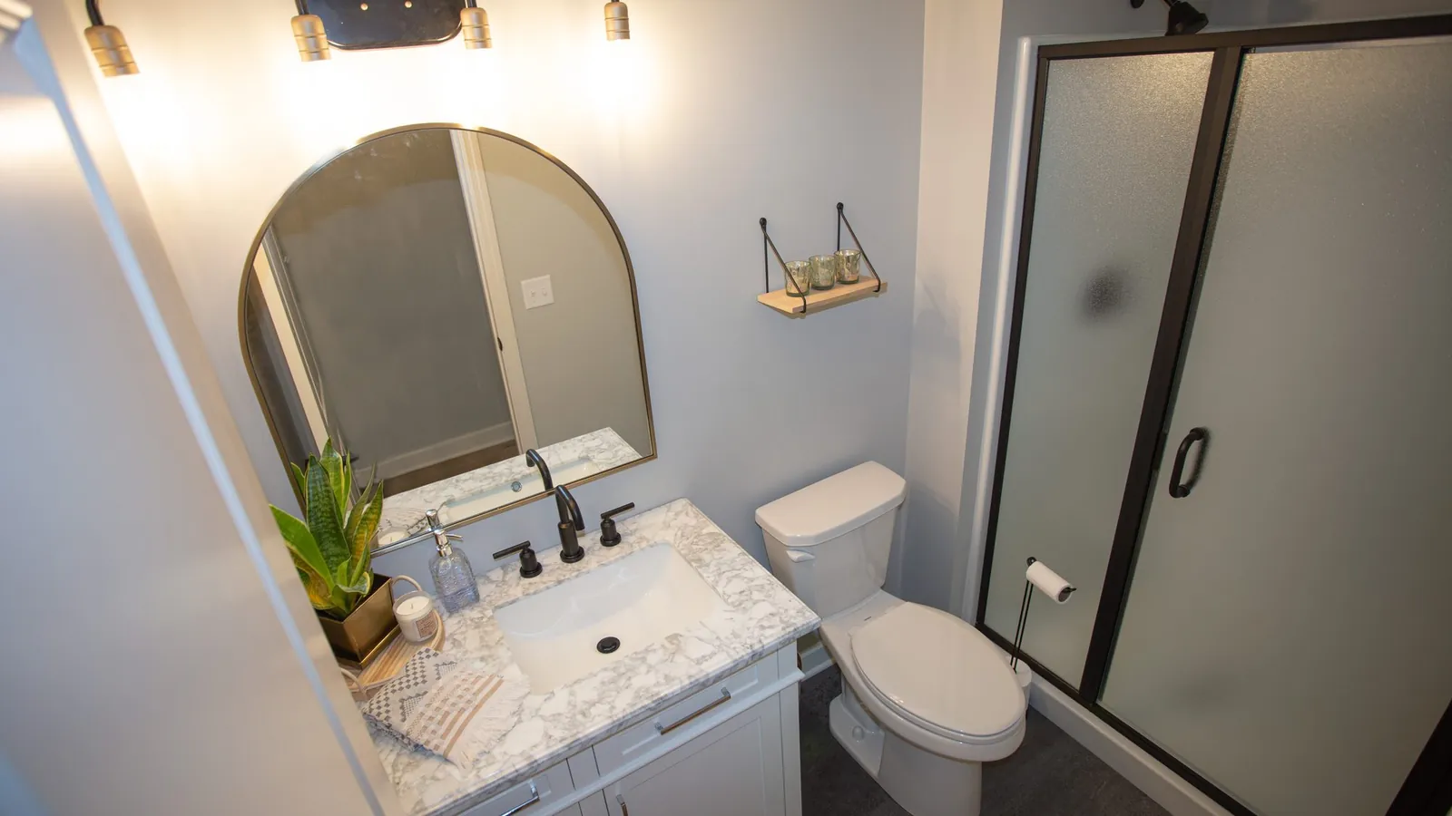 Basement finish after chanhassen MN by BN Builders