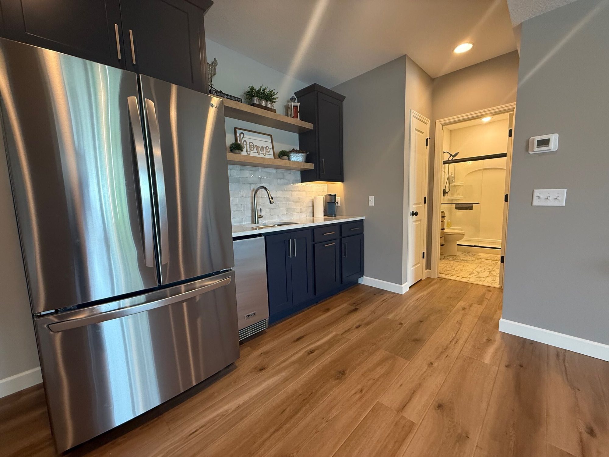 Wet bar and kitchenette, Savage MN by BN Builders