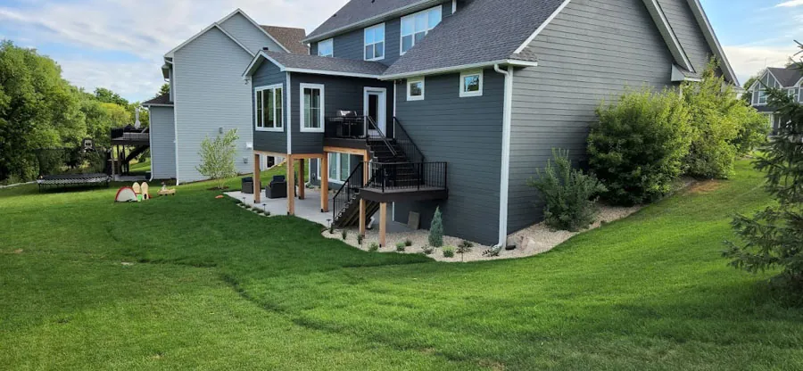 Porch addition by BN Builders