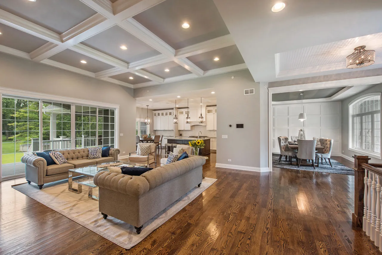 Interior flooring and finishes by BN Builders