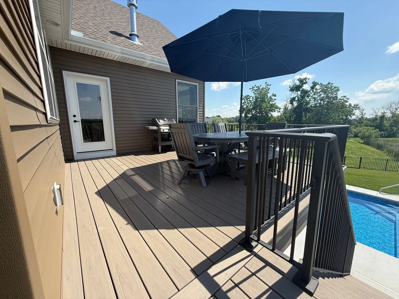 Trex transcend biscaryne deck savage MN by BN Builders