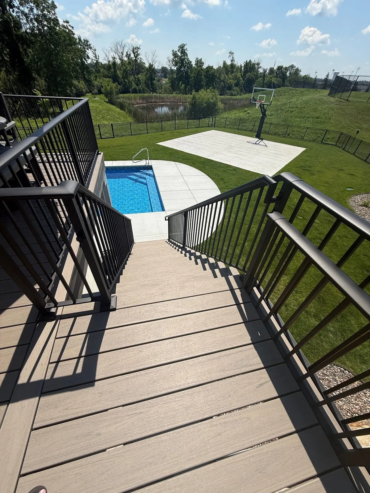 Trex transcend biscaryne deck savage MN by BN Builders