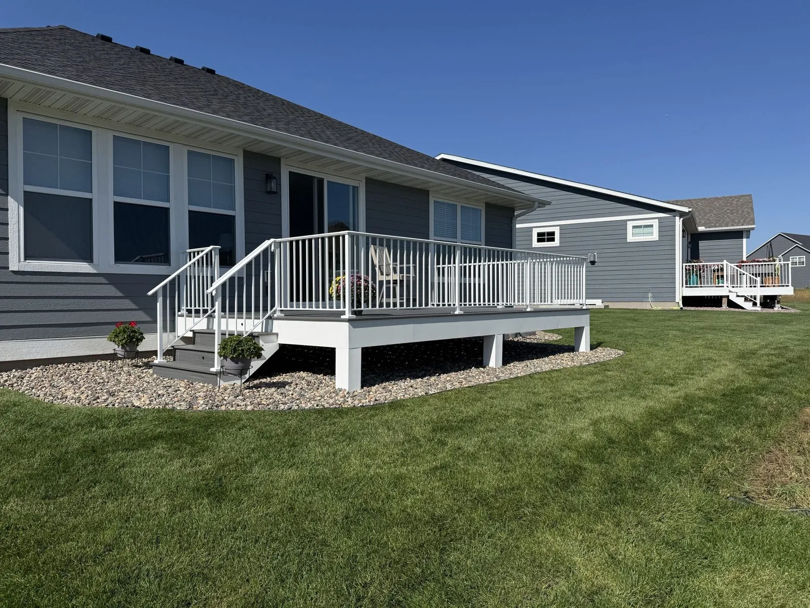 Trex transcends tropical deck lakeville MN by BN Builders